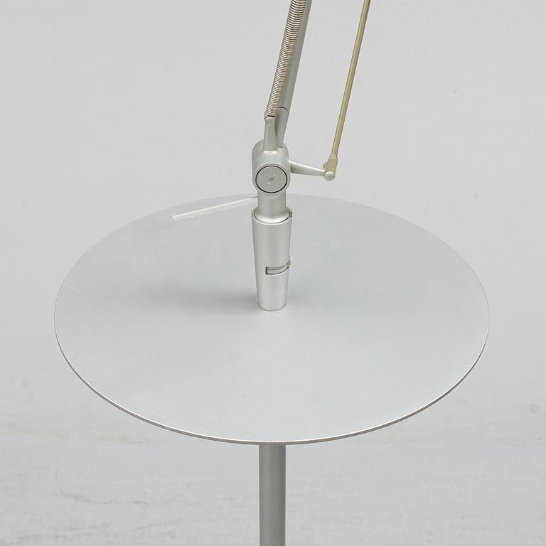Philippe Starck for Flos Italy, Achimoon Table & Lamp with Pleated Fabric Shade image 4