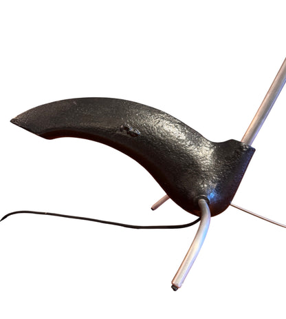 German Tilting Aluminium Space Age lamp, 1970
