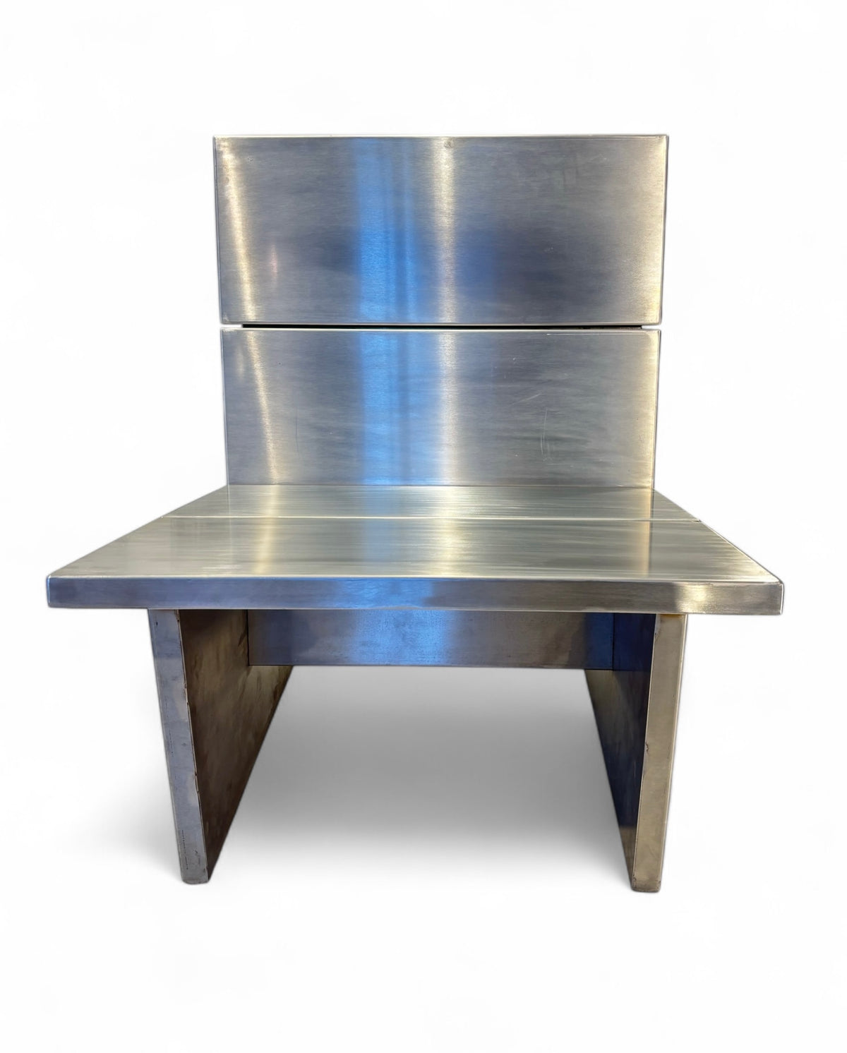 Contemporary Stainless Steel Chairs Designed by an Architect   image 1