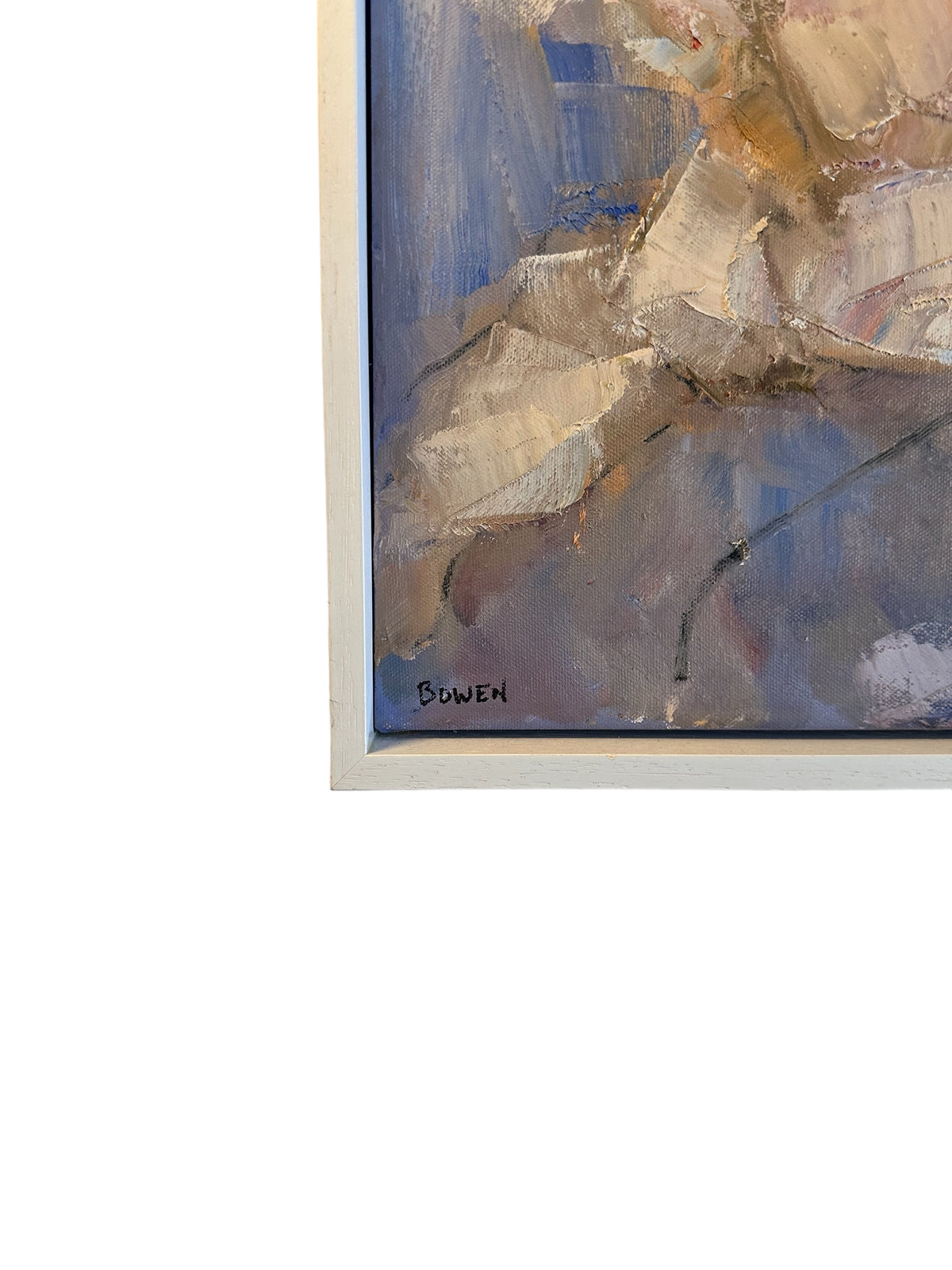 ‘Leila’, Figurative Expressionist Oil on Canvas by Peter Bowen  image 1
