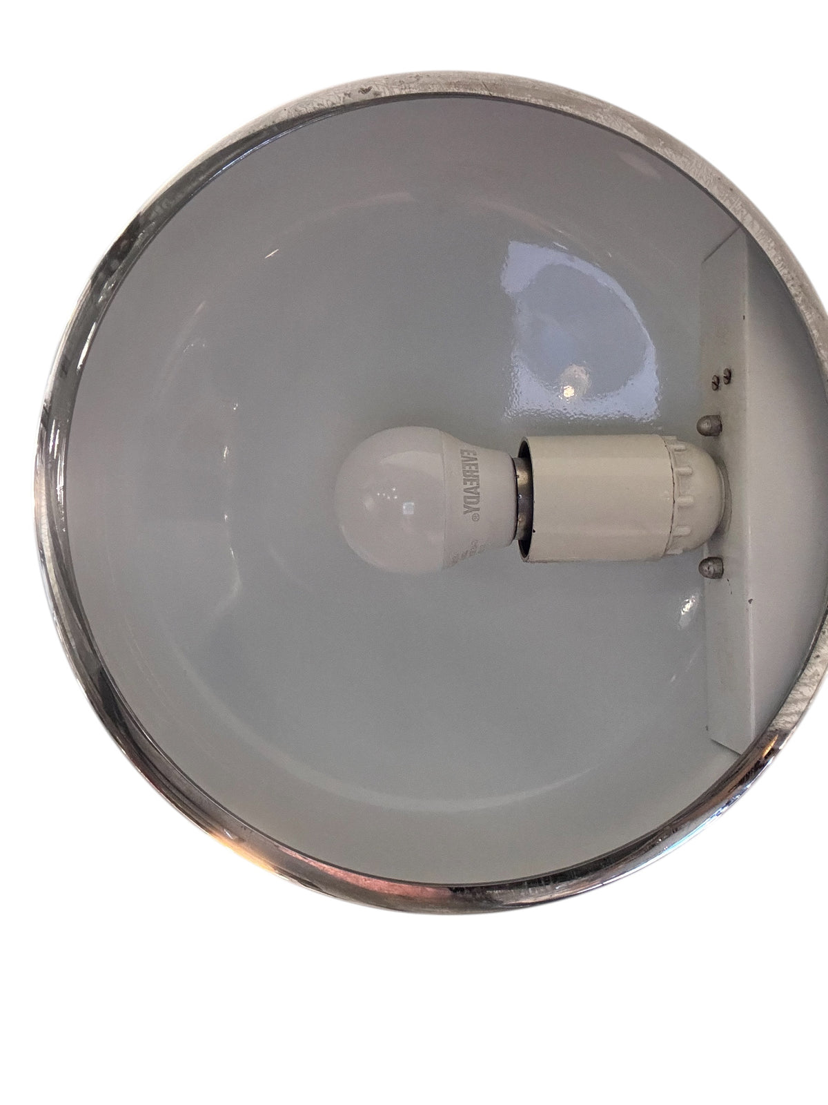 Atelje Lyktan AB Model 8012 in Chrome arc table lamp with Matte Black Arm, 1970 image 5