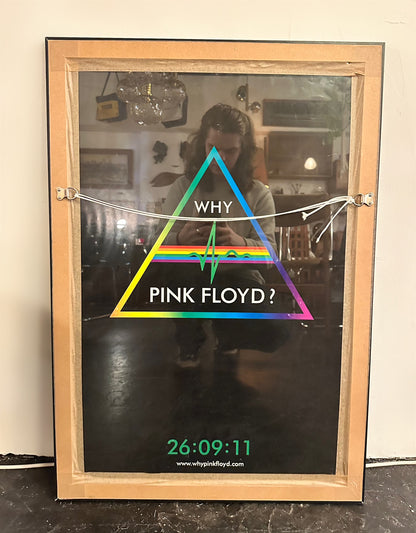 Pink Floyd David Gilmour Poster Double Sided Original Discovery Box Set, 2011 image 1
