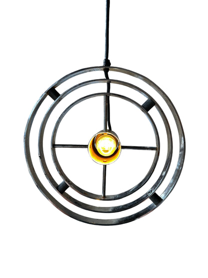 Atomic Space Age Pendant Lamp by Prime Mover London for the Design Centre, 1960 image 5