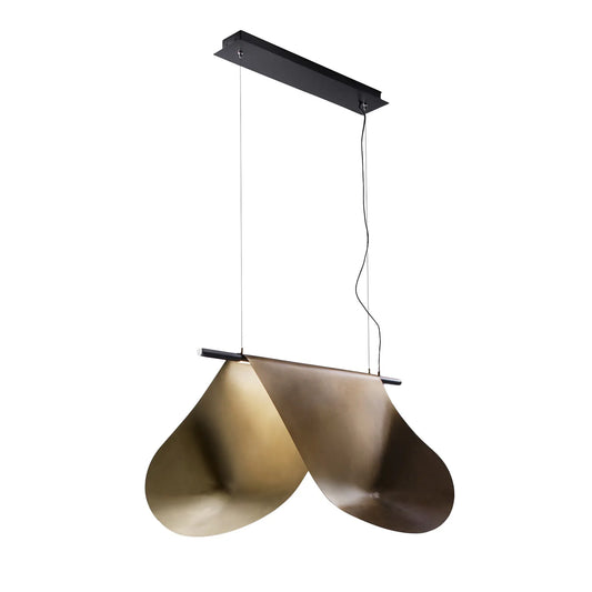Twist Orbitale Brass Pendant Lamp By Design Zannelatto/Borotto image 0