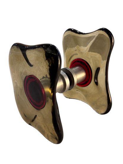Bespoke Pair of Murano Glass Handles for Seifert Architects, 1970 image 4