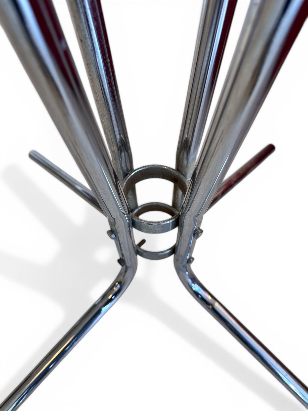 Original Mid century Belgian Chrome Coat Rack, 1960 image 7