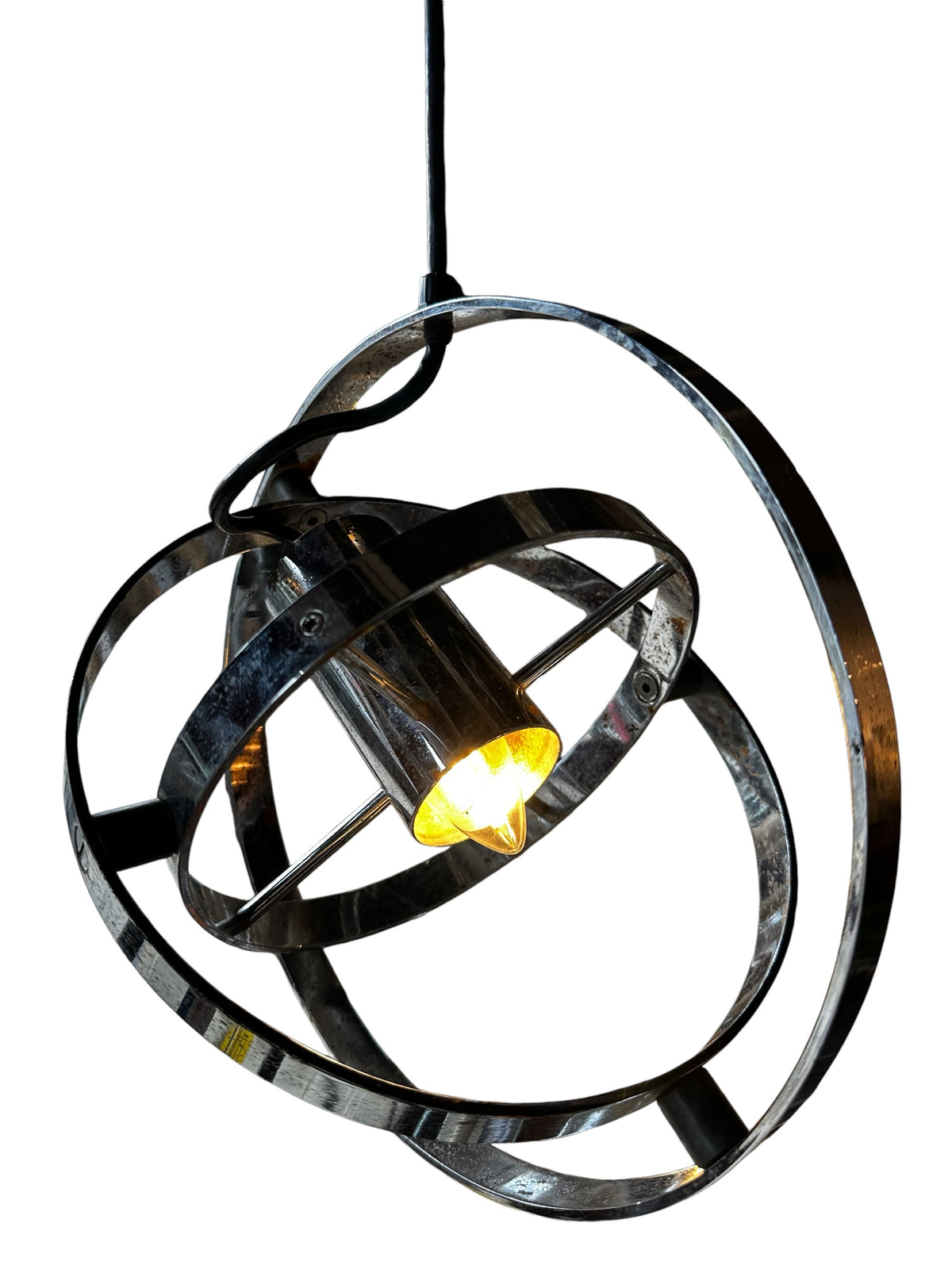 Atomic Space Age Pendant Lamp by Prime Mover London for the Design Centre, 1960 image 1