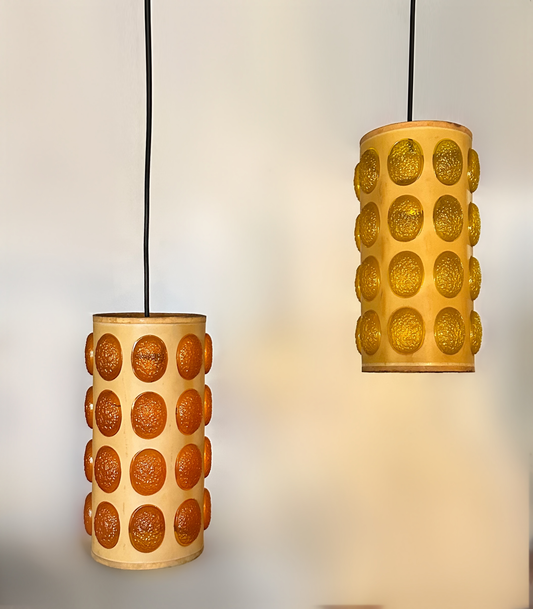 Very Rare Festival Of Britain ABS Plastic Ceiling Pendants, 1951 image 0