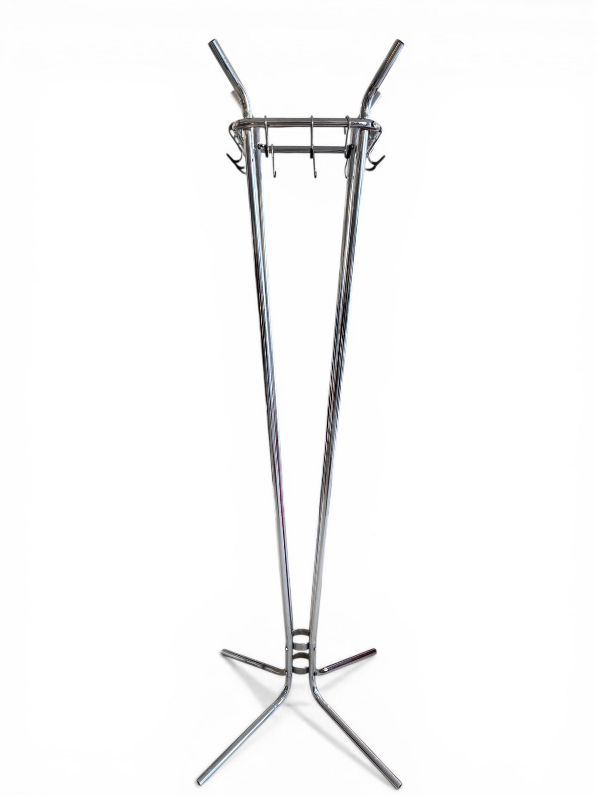 Original Mid century Belgian Chrome Coat Rack, 1960 image 0