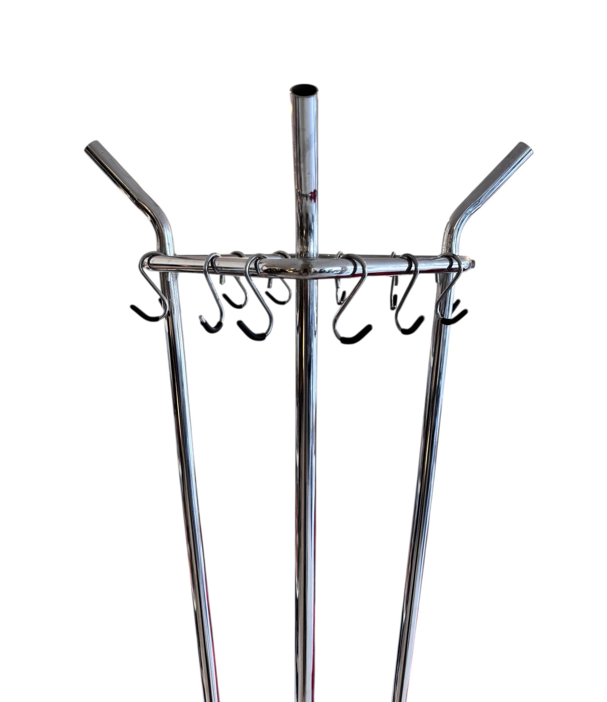 Original Mid century Belgian Chrome Coat Rack, 1960 image 2