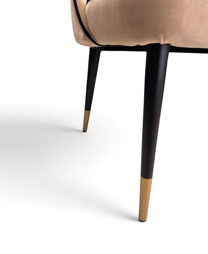 Pair of Eichholtz Cliff Collection Dining Chairs finished in Alcantara Suede  image 7