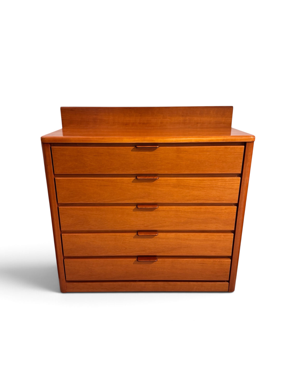 Vintage Hülsta Cherry Wood Chest of 5 Drawers