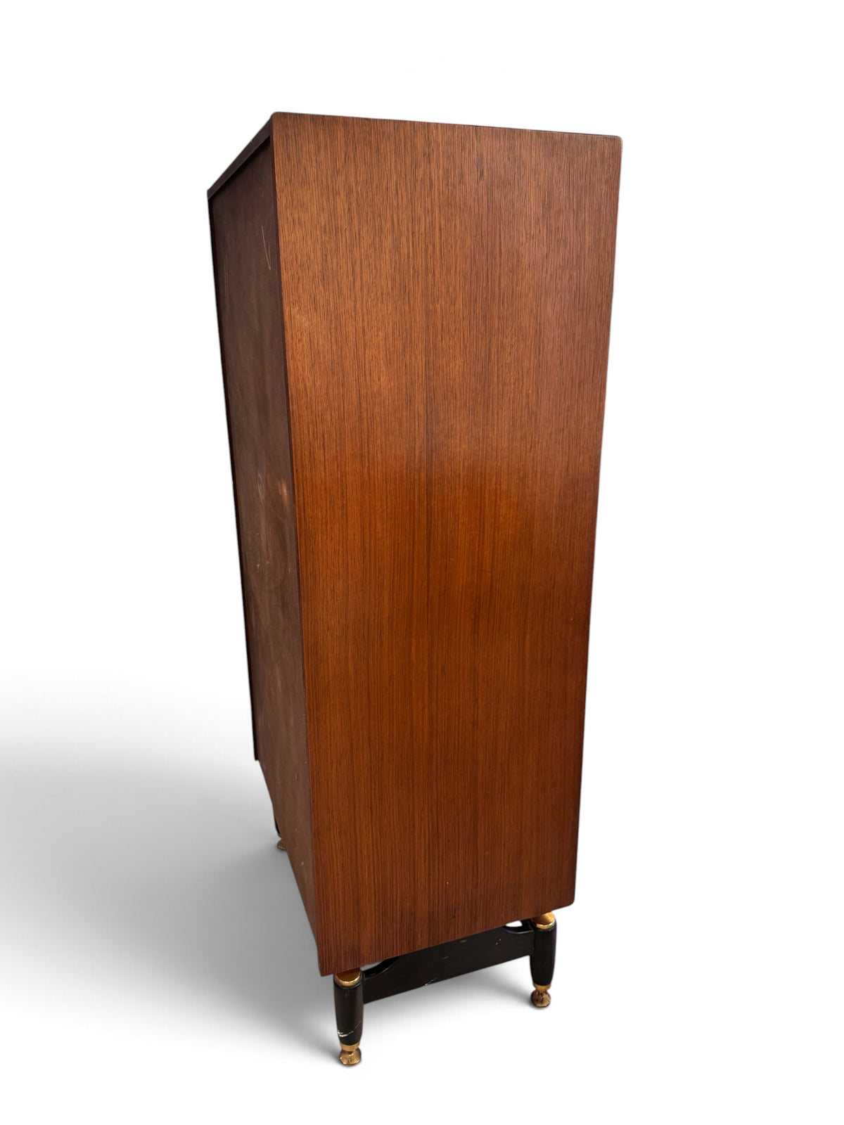 Gplan Tola Mahogany Tall boy Chest of Drawers designed by Victor Wilkinson, 1966