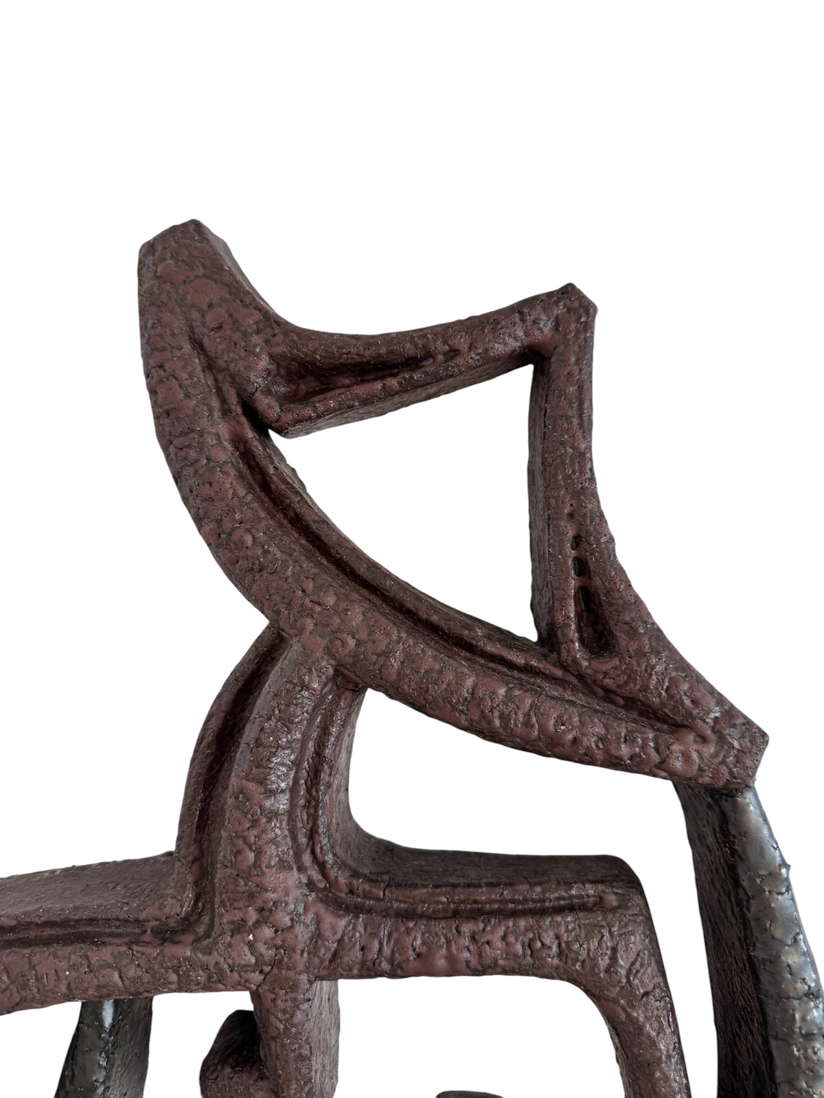 Brutalist Sculpture in Ceramic By Joop Puntman for Ambacht Haalderen, 1960 image 6