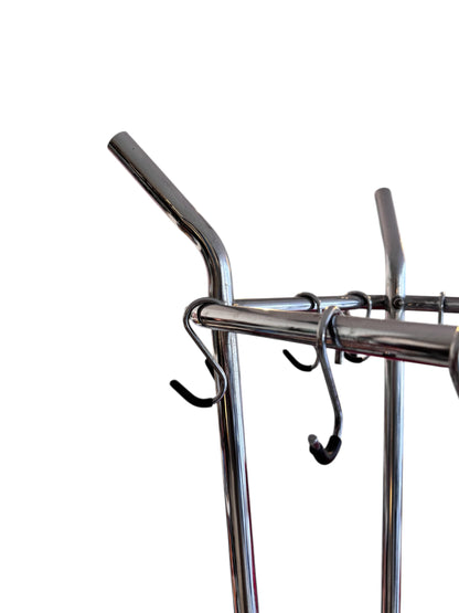 Original Mid century Belgian Chrome Coat Rack, 1960 image 4