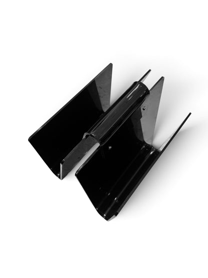 Black Italian Plastic Magazine Rack, 1970