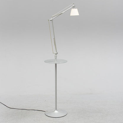 Philippe Starck for Flos Italy, Achimoon Table & Lamp with Pleated Fabric Shade image 7