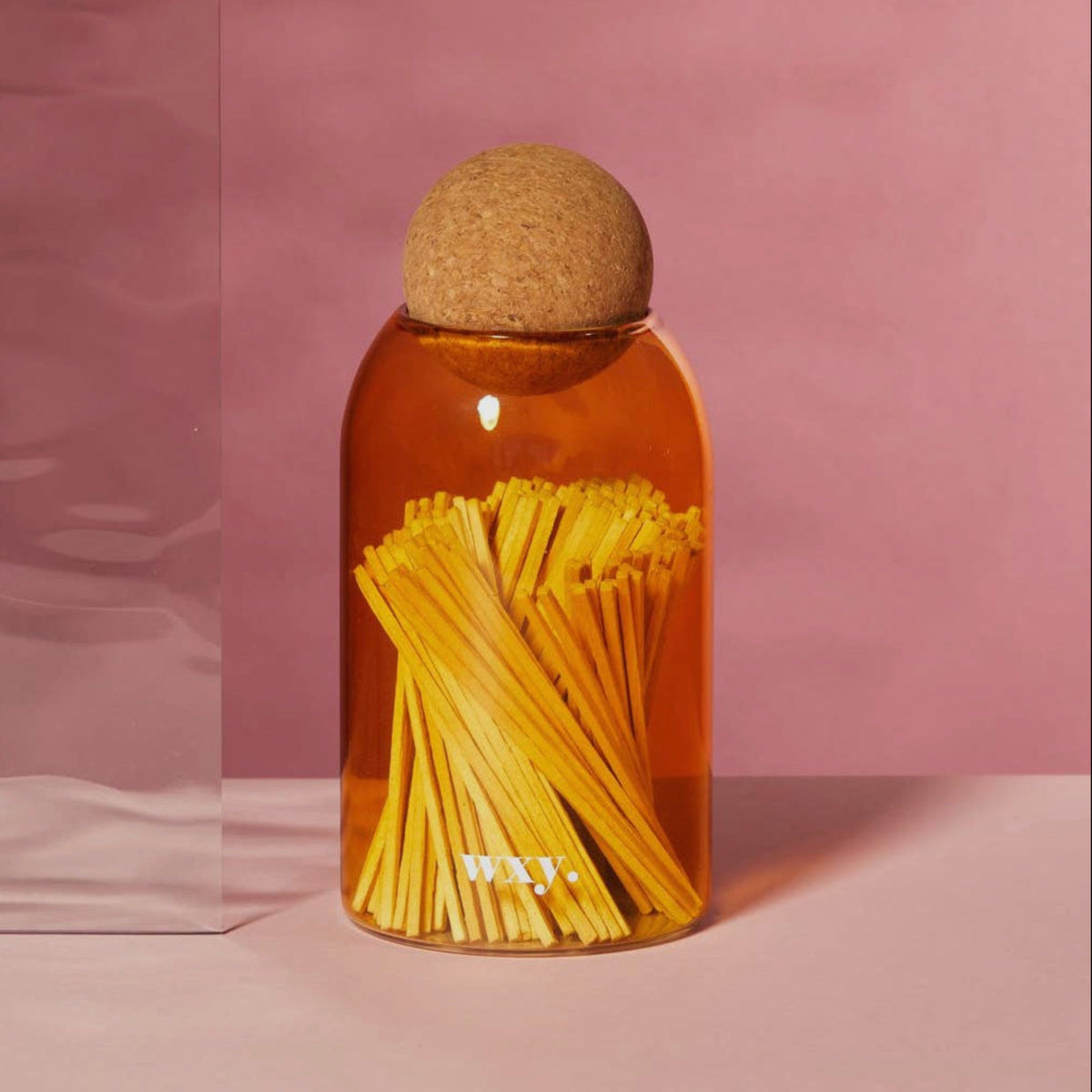 Large Scale Amber Bubble Cork Matches by WXY. image 0