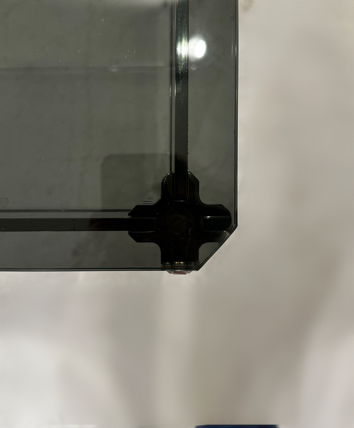 George ciancimino console table in Chrome and Smoked Glass, 1970 image 6
