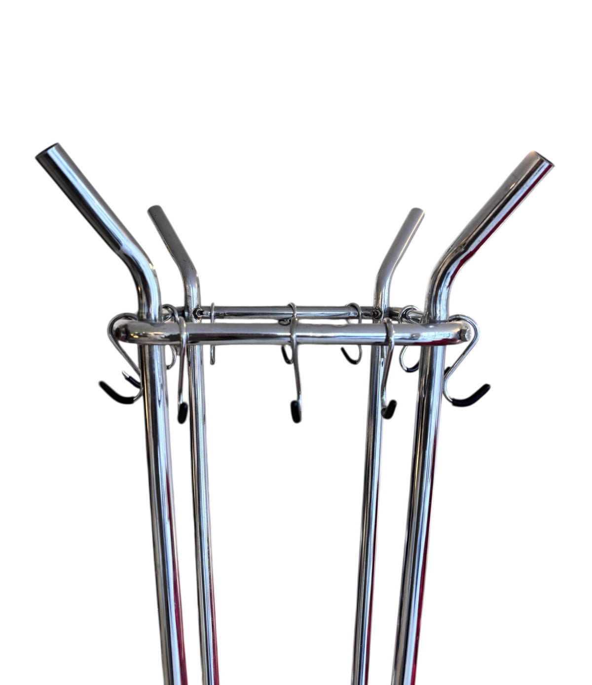 Original Mid century Belgian Chrome Coat Rack, 1960 image 3