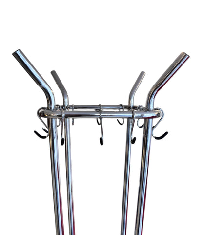Original Mid century Belgian Chrome Coat Rack, 1960 image 3