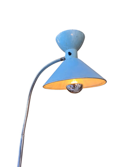 Original Diablo Maison Lanel Swan Neck Lamp, 1950