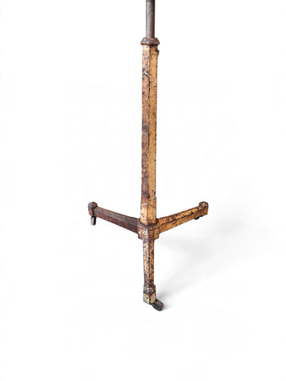 Industrial Adjustable Victorian Floor Lamp, 1860