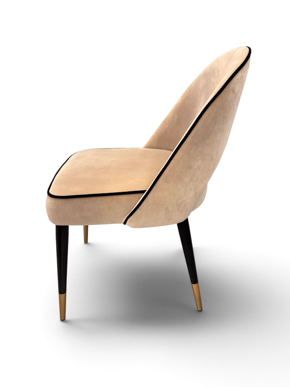 Pair of Eichholtz Cliff Collection Dining Chairs finished in Alcantara Suede  image 3