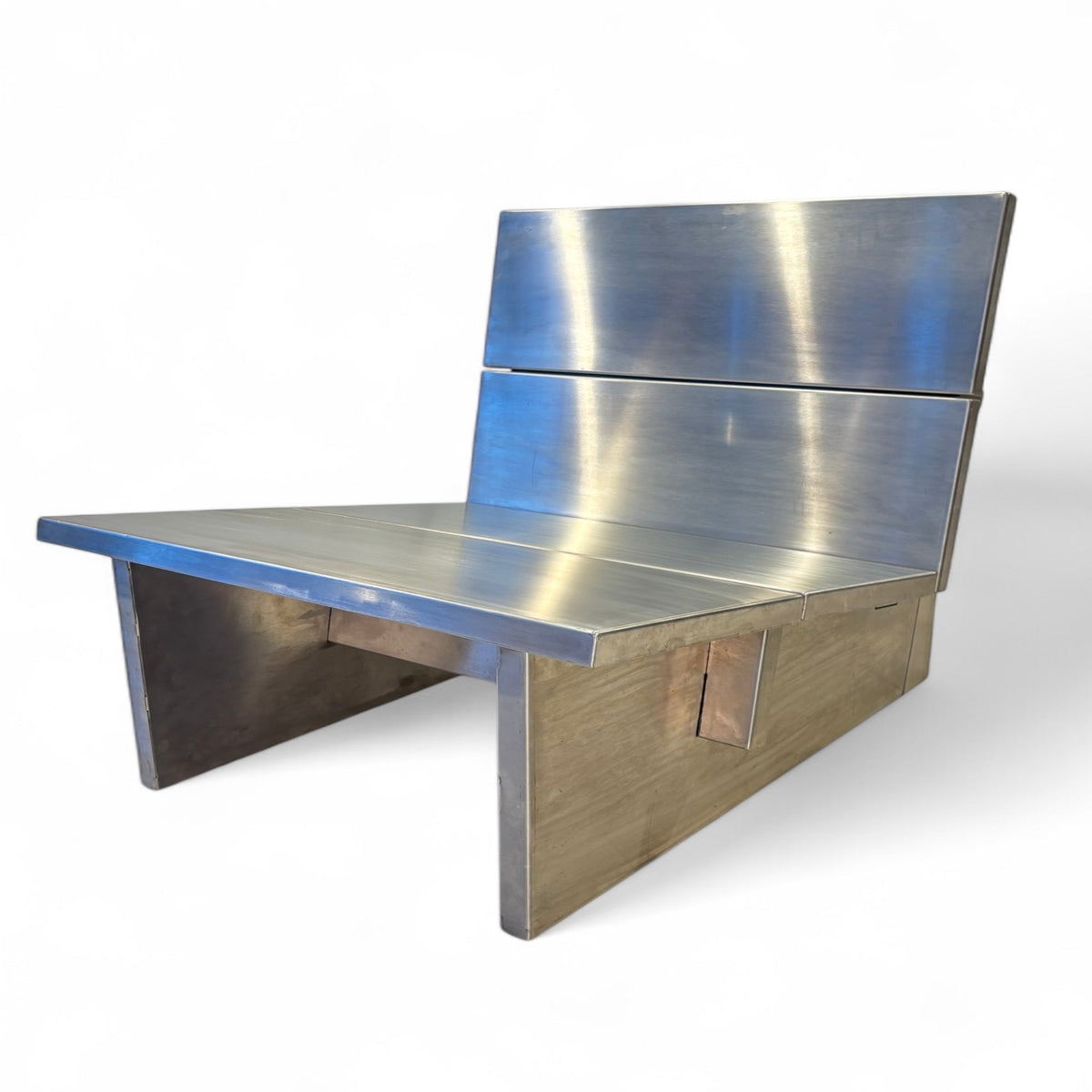 Contemporary Stainless Steel Chairs Designed by an Architect   image 0