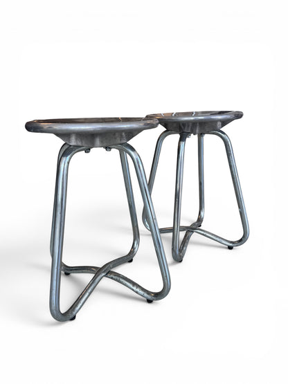 Original Aluminium stools/side tables by Terance Conran for the Conran Shop 1990 image 1