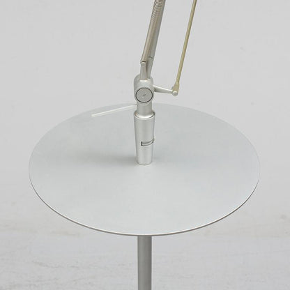 Philippe Starck for Flos Italy, Achimoon Table & Lamps with Pleated Fabric Shade image 4