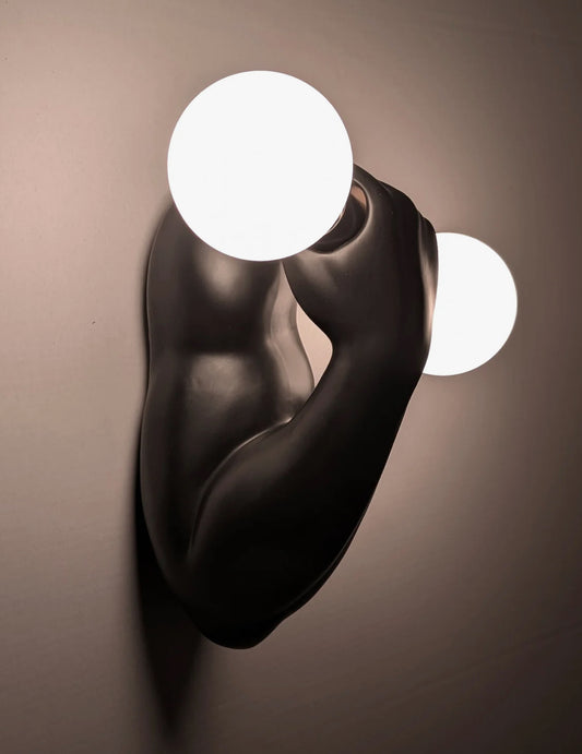 Original J C Peire Haultre light With Bulbs, 1980