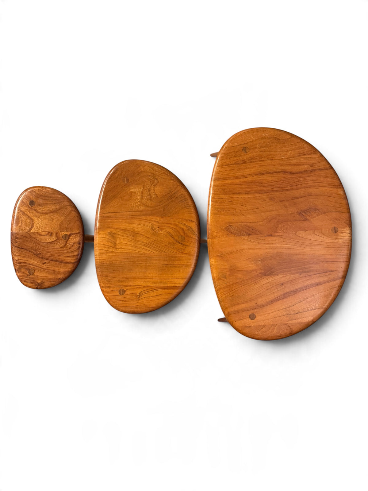 Ercol pebbles set of 3 tables