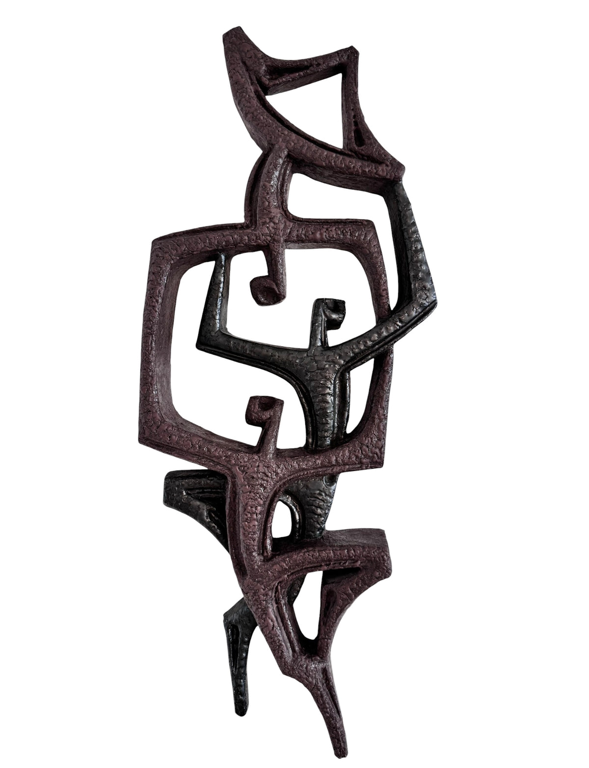 Brutalist Sculpture in Ceramic By Joop Puntman for Ambacht Haalderen, 1960 image 0