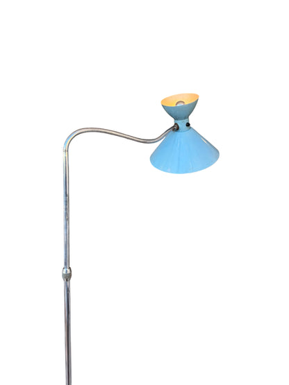 Original Diablo Maison Lanel Swan Neck Lamp, 1950