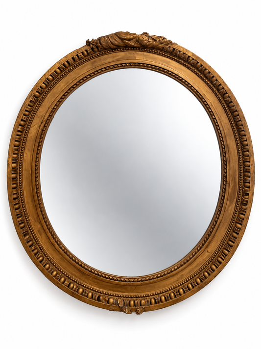 Stunning huge Mid 19th Century French Gilt wood Mirror