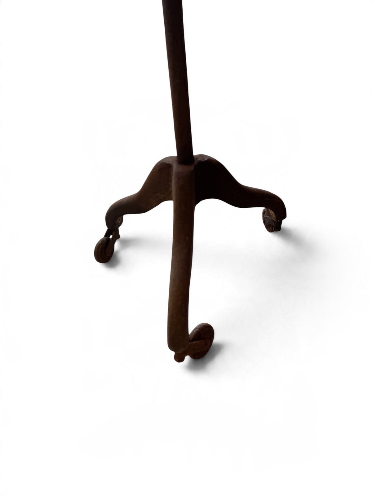 Edwardian Architects Adjustable Floor Lamp, with movable Table, 1900
