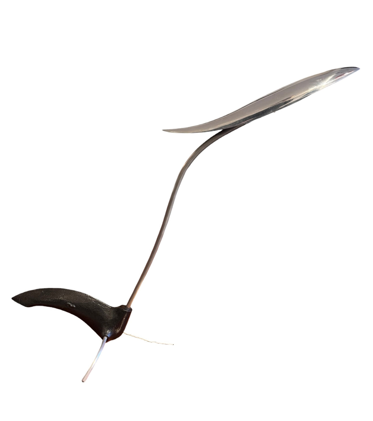 German Tilting Aluminium Space Age lamp, 1970