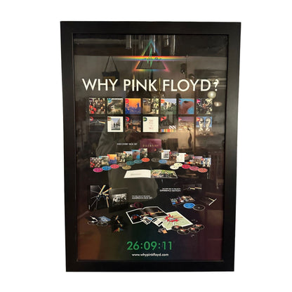 Pink Floyd David Gilmour Poster Double Sided Original Discovery Box Set, 2011