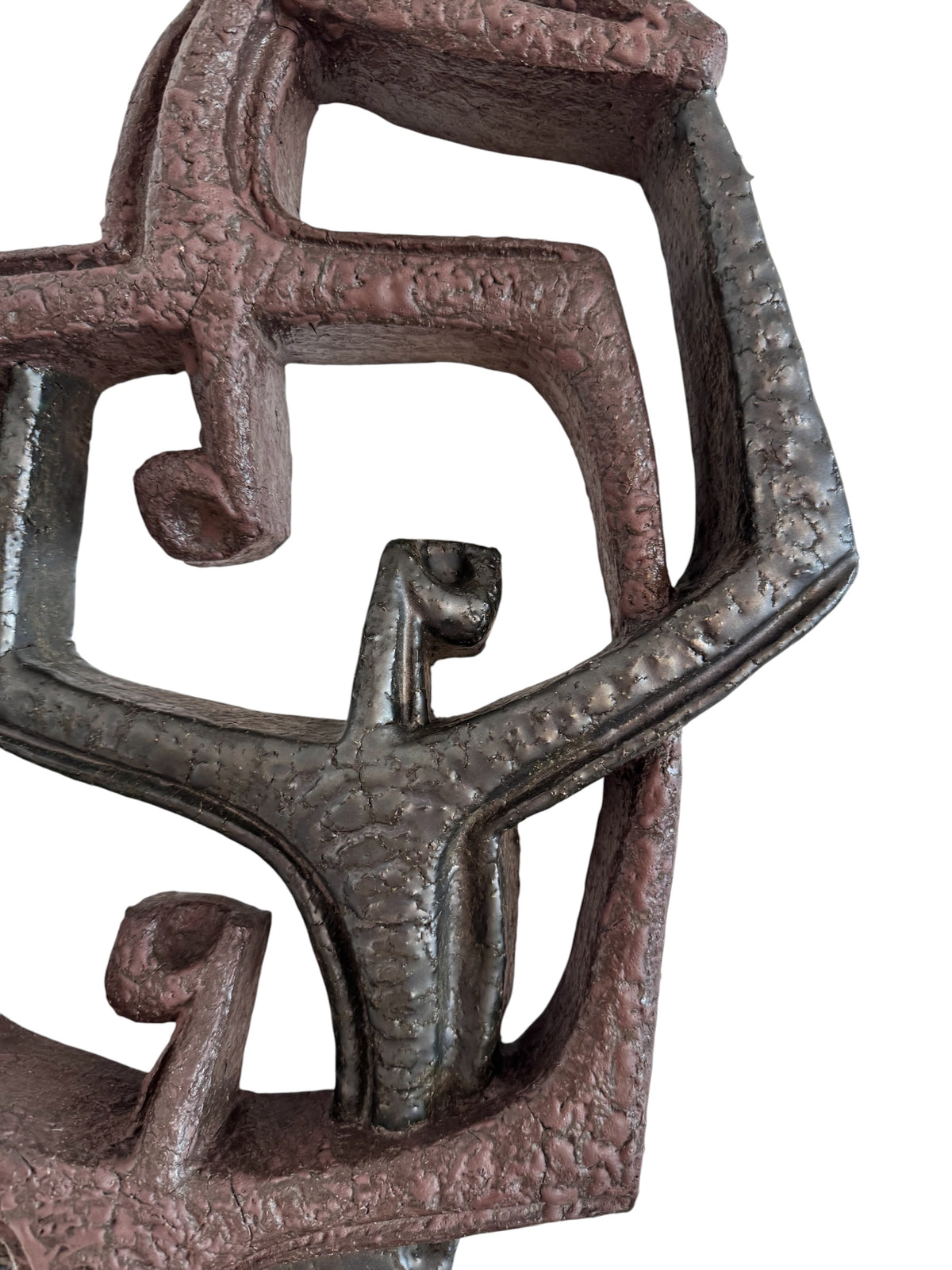 Brutalist Sculpture in Ceramic By Joop Puntman for Ambacht Haalderen, 1960 image 3