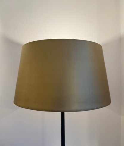Tom Dixon Base Floor Lamp with Pyramid Stem & Brass Shade image 1