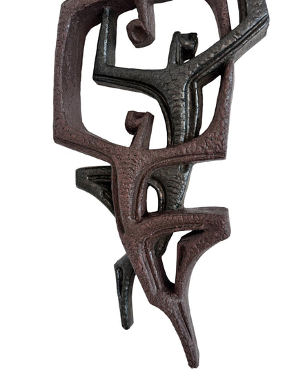 Brutalist Sculpture in Ceramic By Joop Puntman for Ambacht Haalderen, 1960 image 1