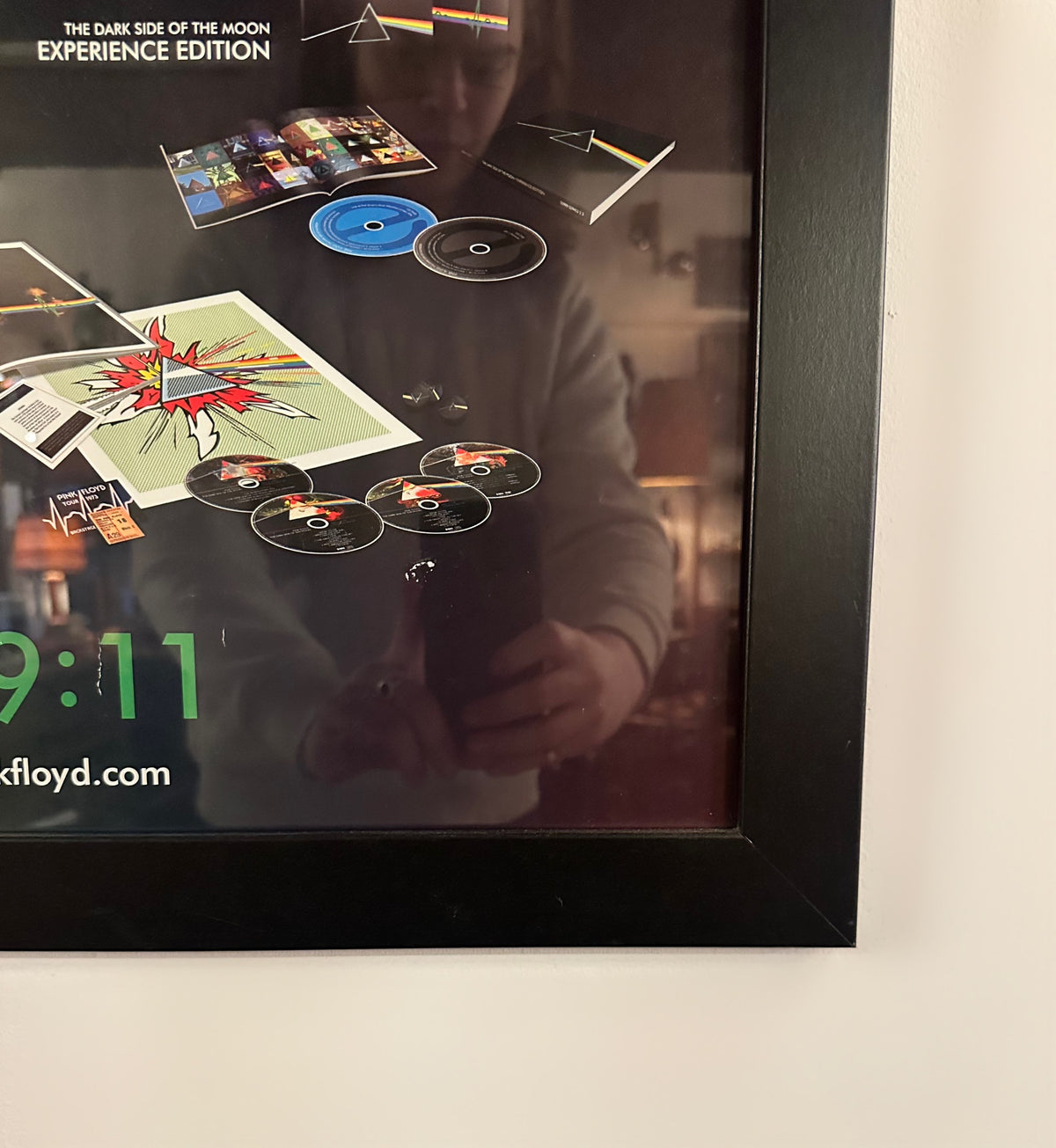 Pink Floyd David Gilmour Poster Double Sided Original Discovery Box Set, 2011 image 3