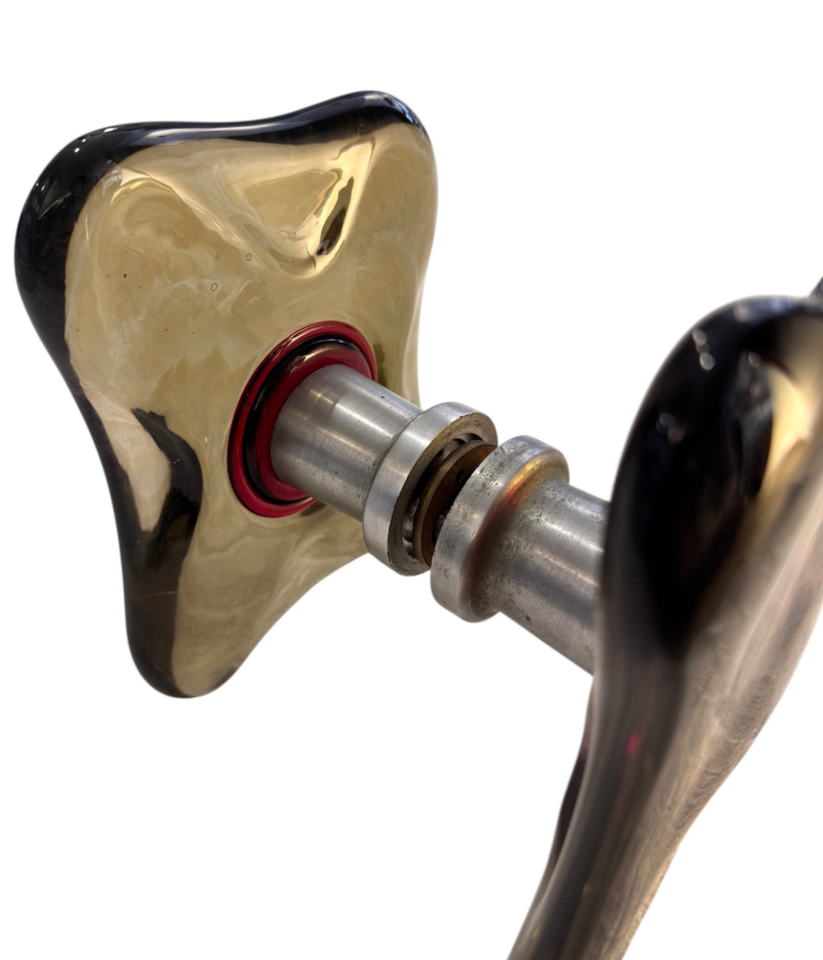 Bespoke Pair of Murano Glass Handles for Seifert Architects, 1970 image 7