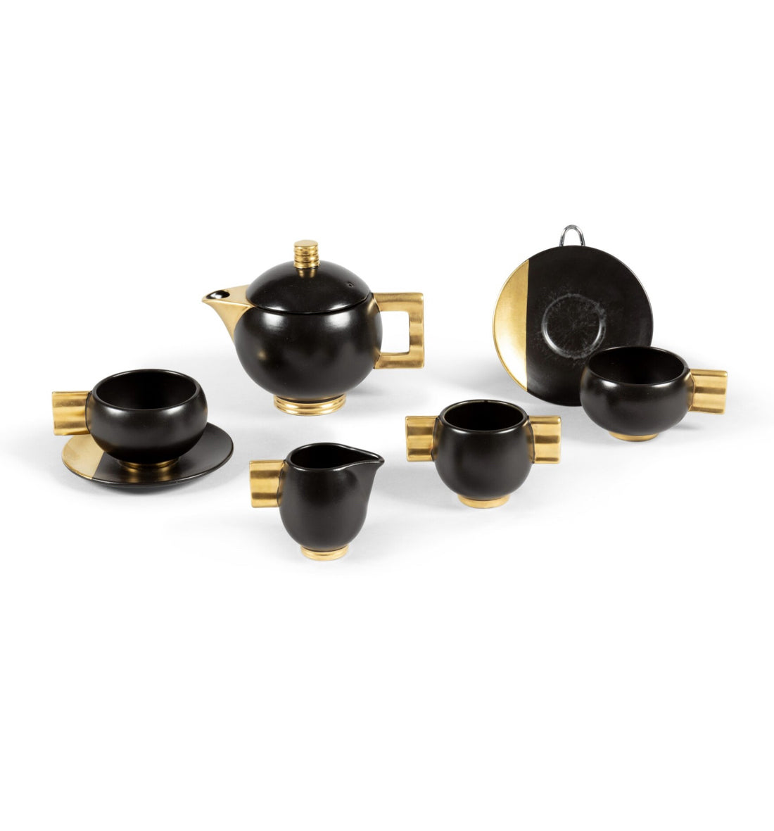 Original Art Deco Carlton Ware Ltd for Mariage Frères, Paris Tea set, 1929 image 1