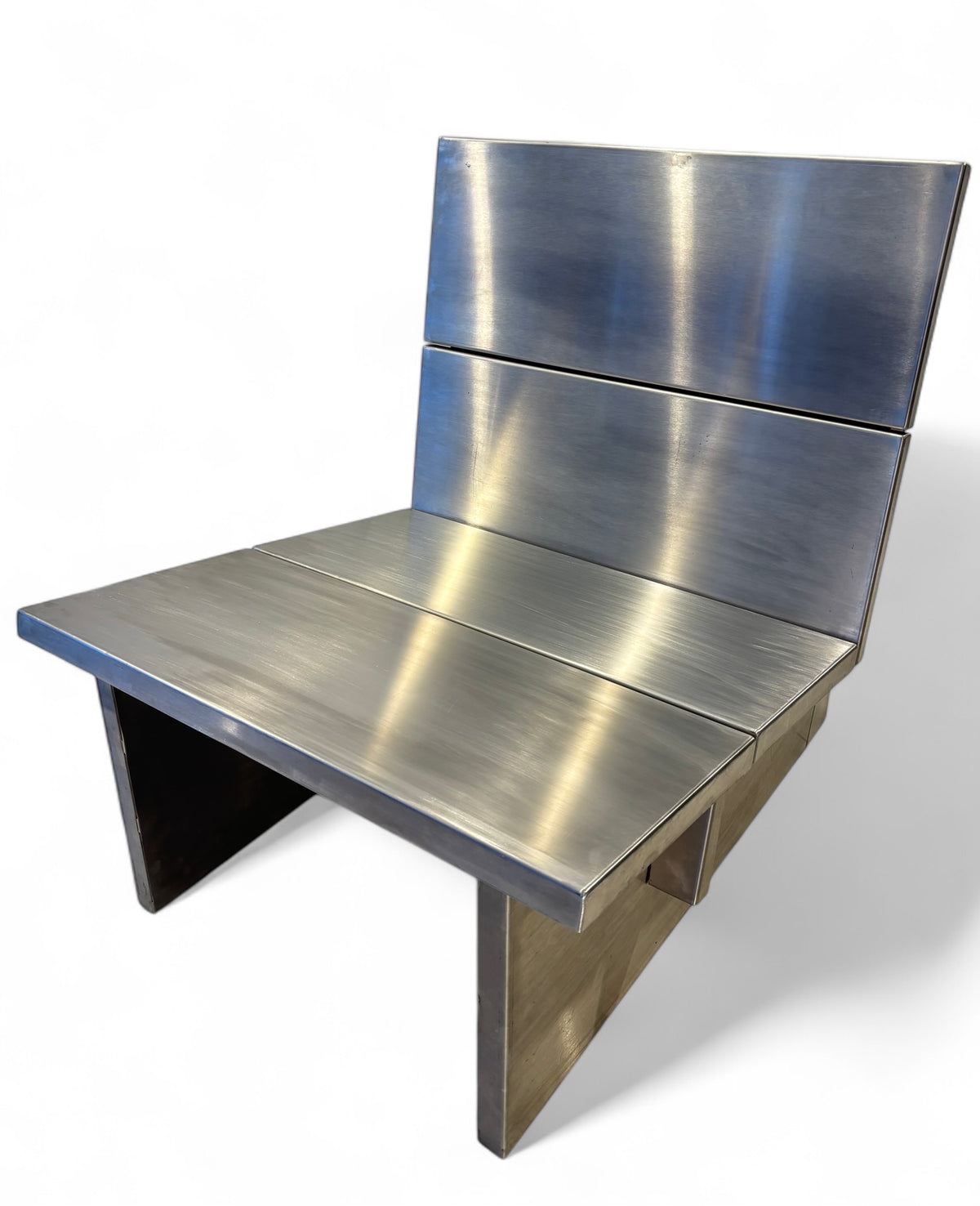 Contemporary Stainless Steel Chairs Designed by an Architect   image 2