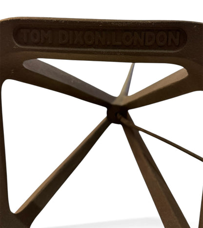 Tom Dixon Base Floor Lamp with Pyramid Stem & Brass Shade image 3