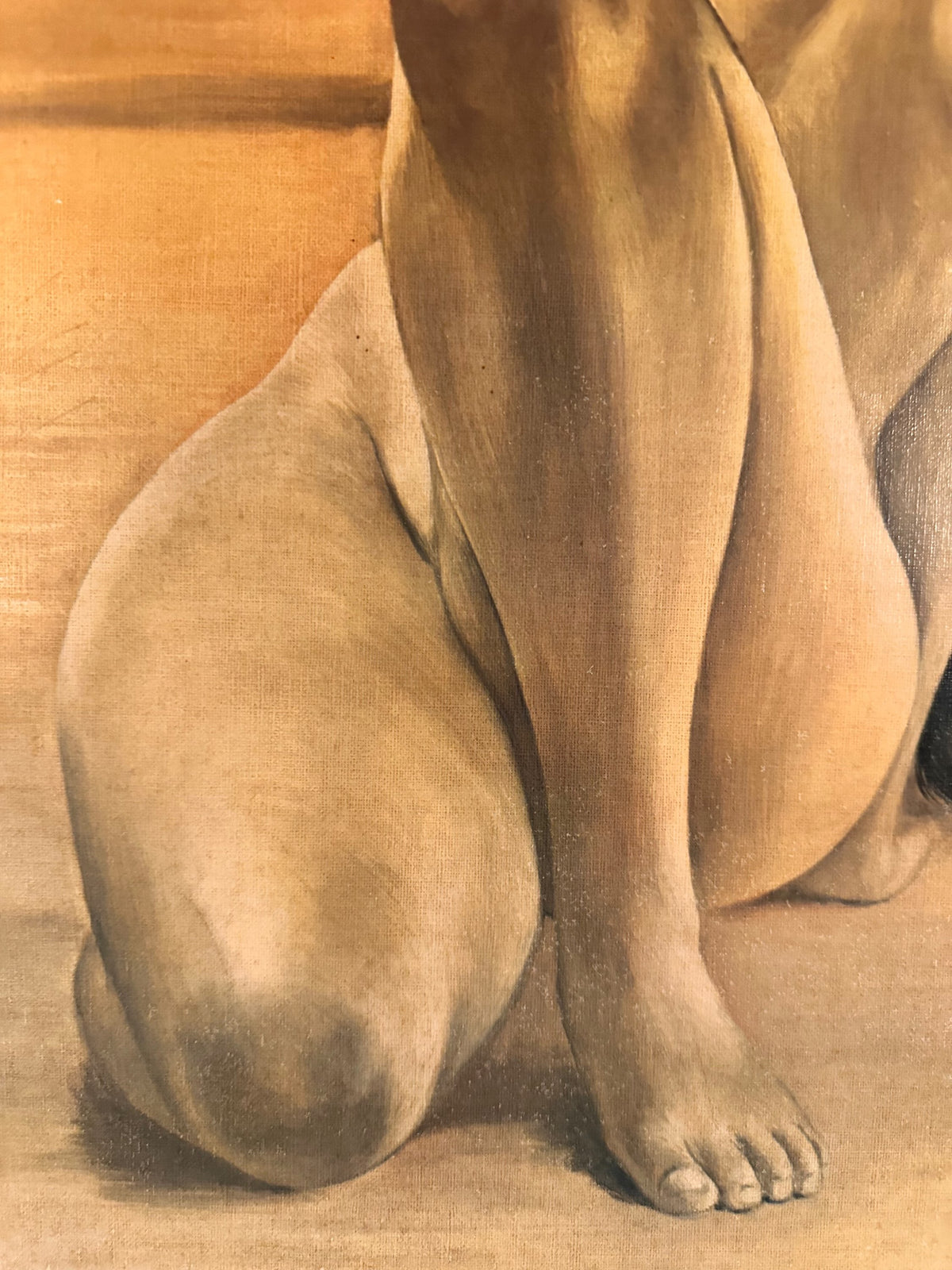 Very Rare High Quality Print by Charlie Delhauter of a Nude Lady, 1960  image 4