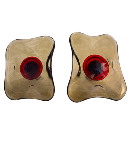 Bespoke Pair of Murano Glass Handles for Seifert Architects, 1970 image 0