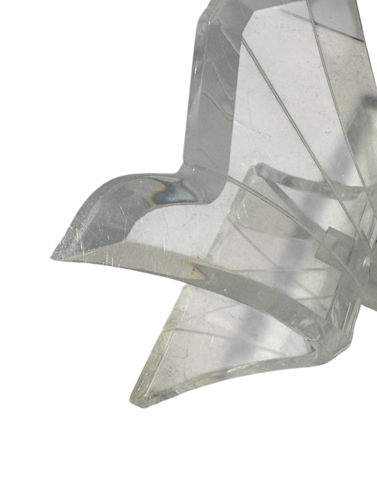 Glass and Lucite Coffee Table by Lion in Frost New York, 1970 image 7